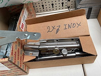 Inox schuifsloten en bevestigingen - afbeelding 2 van  5