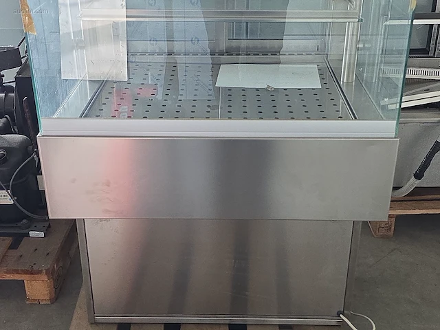 Inox self service inbouw vitrinekoeler ake - afbeelding 3 van  8