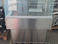 Inox self service inbouw vitrinekoeler ake - afbeelding 3 van  8