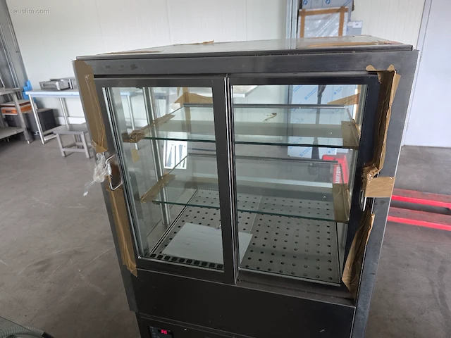 Inox self service inbouw vitrinekoeler ake - afbeelding 7 van  8