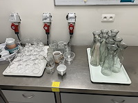 Inox servieskast met lades + inhoud - afbeelding 3 van  3
