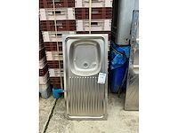Inox spoelbak - afbeelding 1 van  1