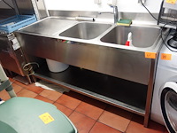 Inox spoelbak - afbeelding 1 van  2