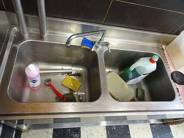 Inox spoelbak - afbeelding 2 van  2