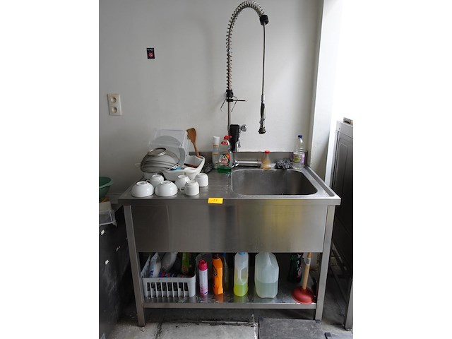 Inox spoelbak - afbeelding 1 van  4
