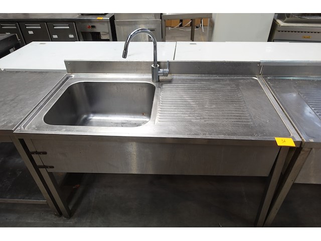 Inox spoelbak - afbeelding 1 van  3
