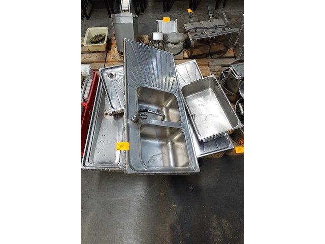 Inox spoelbak - afbeelding 1 van  3