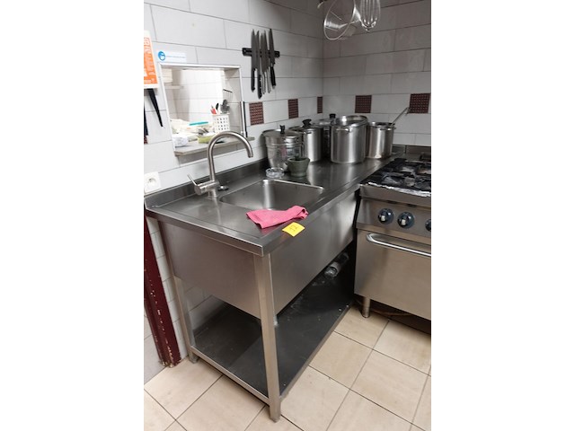 Inox spoelbak - afbeelding 1 van  3