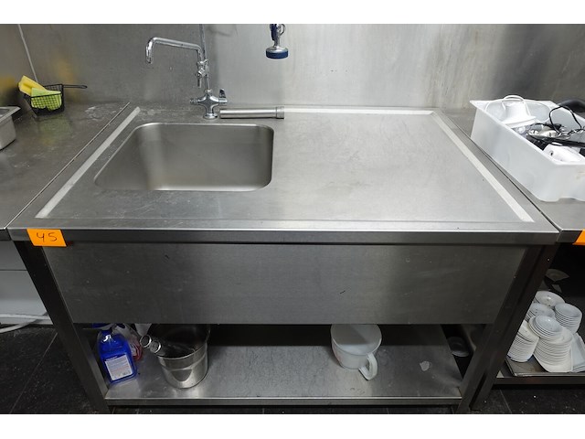 Inox spoelbak - afbeelding 1 van  4