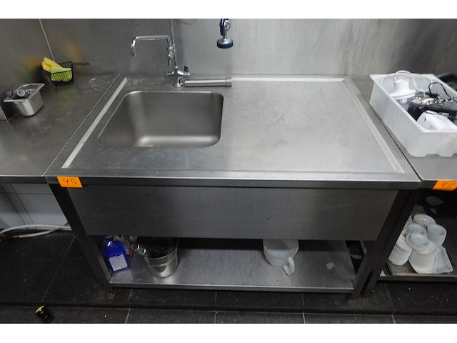 Inox spoelbak - afbeelding 3 van  4