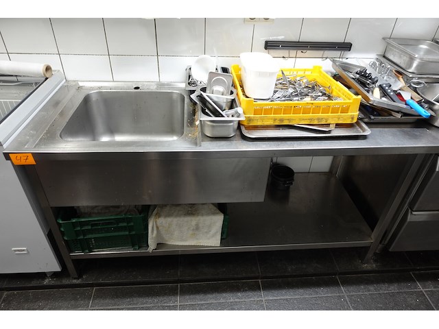 Inox spoelbak - afbeelding 1 van  4