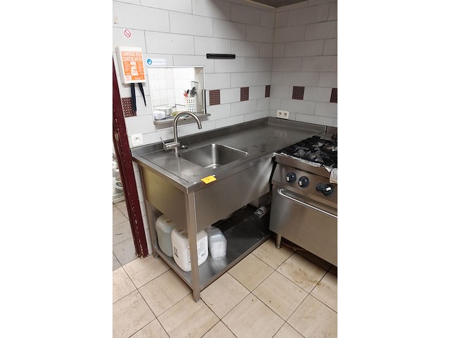 Inox spoelbak - afbeelding 1 van  6