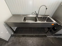 Inox spoelbak