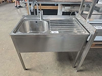 Inox spoelbak