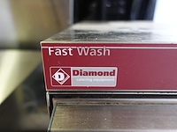 Inox spoelmachine diamond - afbeelding 3 van  4