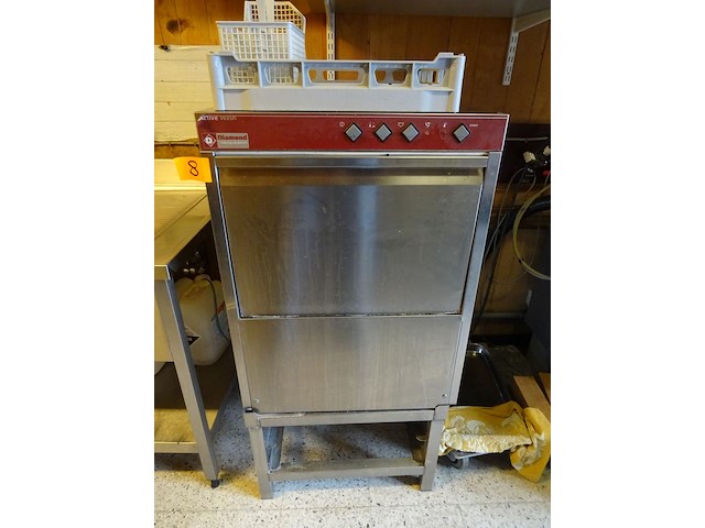 Inox spoelmachine diamond - afbeelding 1 van  5