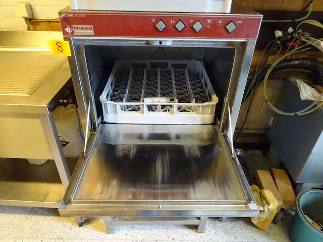Inox spoelmachine diamond - afbeelding 2 van  5