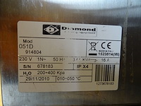Inox spoelmachine diamond - afbeelding 5 van  5