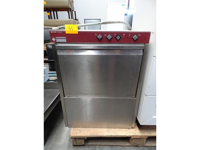 Inox spoelmachine diamond - afbeelding 1 van  3