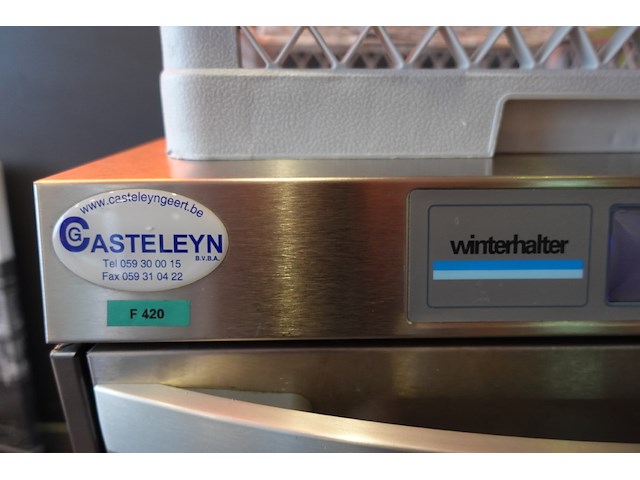 Inox spoelmachine winterhalter - afbeelding 3 van  9