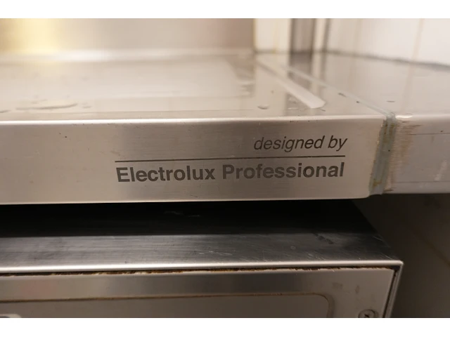 Inox spoeltafel met 2 bakken en afdruiprek - afbeelding 6 van  7