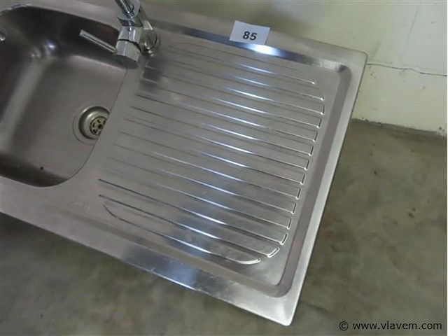 Inox spoeltafel - afbeelding 1 van  1