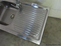 Inox spoeltafel - afbeelding 1 van  1