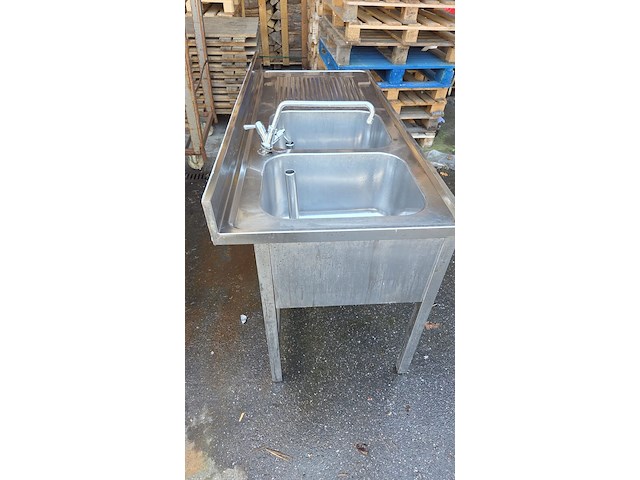 Inox spoeltafel - afbeelding 2 van  3