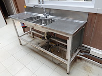 Inox spoeltafel - afbeelding 2 van  4