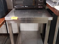 Inox tafel + microgolfoven phillips - afbeelding 1 van  5