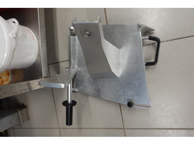 Inox tafel + snijmachine - afbeelding 3 van  5