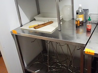Inox tafel - afbeelding 1 van  1