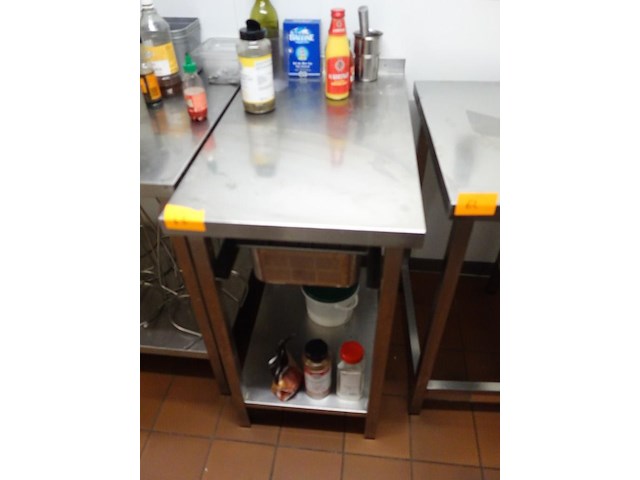 Inox tafel - afbeelding 2 van  2