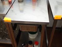 Inox tafel - afbeelding 2 van  2