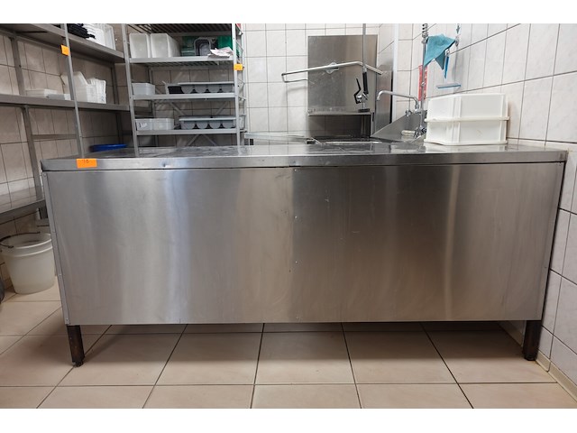 Inox tafel - afbeelding 1 van  3