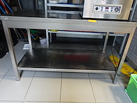 Inox tafel - afbeelding 1 van  4
