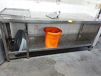 Inox tafel - afbeelding 1 van  7