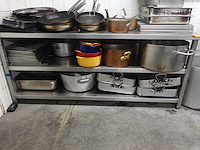 Inox tafel - afbeelding 1 van  3