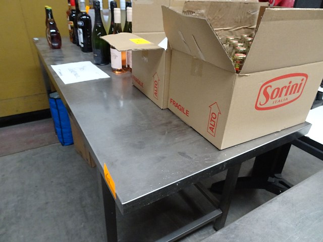 Inox tafel - afbeelding 2 van  2