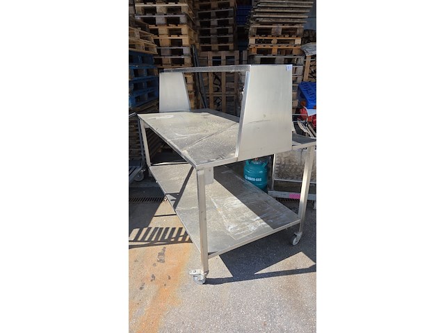 Inox tafel - afbeelding 2 van  2