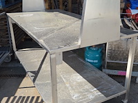 Inox tafel - afbeelding 2 van  2