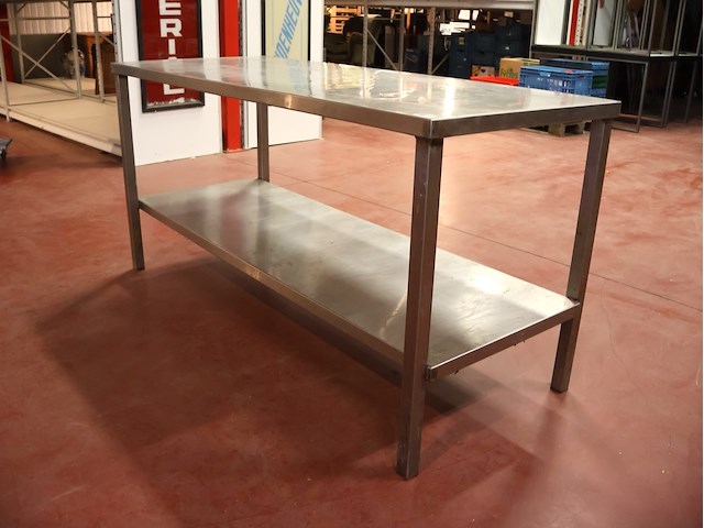 Inox tafel - afbeelding 3 van  4