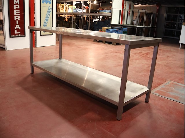 Inox tafel - afbeelding 3 van  5