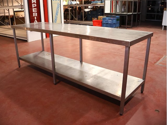 Inox tafel - afbeelding 3 van  4