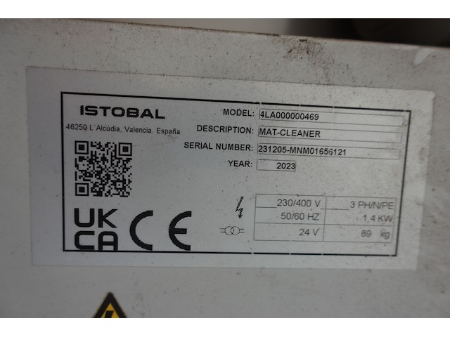 Inox tapijtreiniger istobal - afbeelding 5 van  7