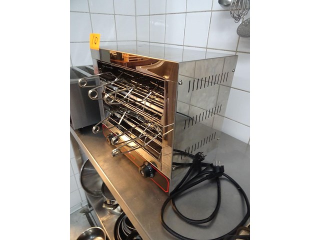 Inox toaster caterchef - afbeelding 3 van  4