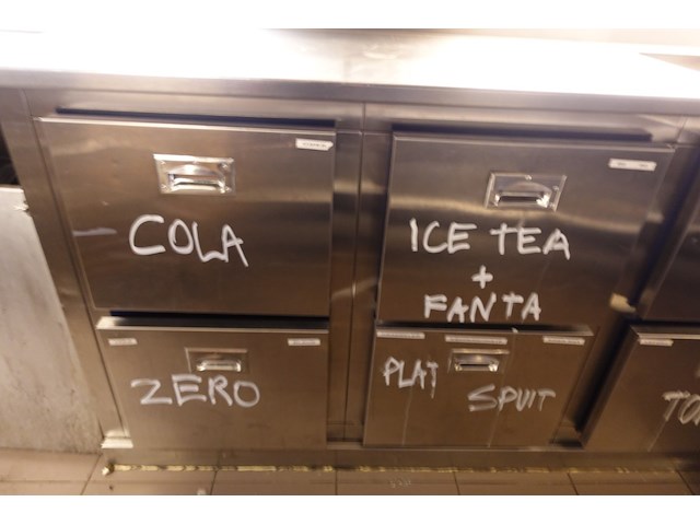 Inox toog/koelwerkbank - afbeelding 4 van  8