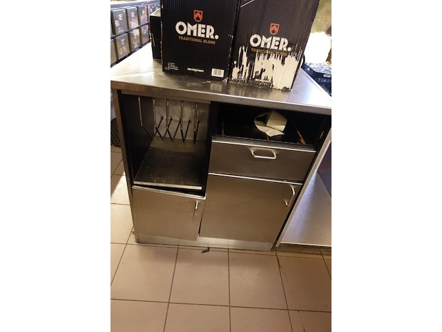 Inox toog/koelwerkbank - afbeelding 4 van  13