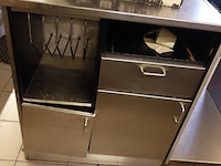 Inox toog/koelwerkbank - afbeelding 4 van  13