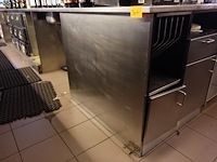 Inox toog/koelwerkbank